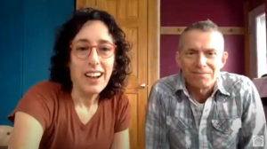 Abby Ladin and Sam Bartlet