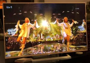 Boss Morris with Wet Leg at the Brits 2023