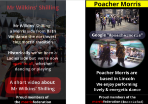 Mr Wilkins Shilling and Poacher Morris