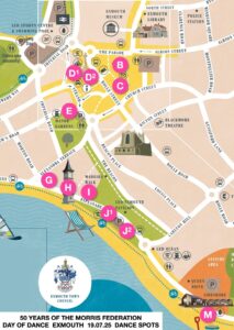 MF 50th 2025 Exmouth Grimspound Map