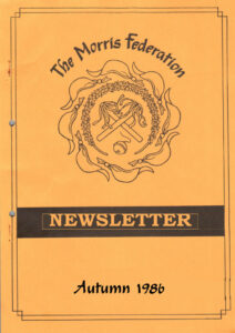thumbnail of MF Newsletter 1986 (3) Autumn