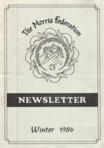 thumbnail of MF Newsletter 1986 (4) Winter